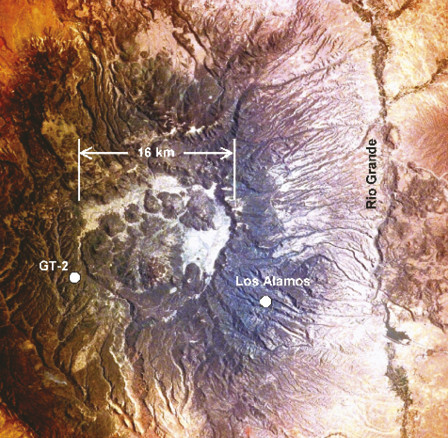 Vallesin suuri kraatteri. Kuva ©: NASA