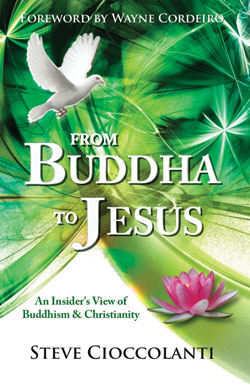 From Buddha to Jesus -kirjan kansi. Kuva ©: creation.com