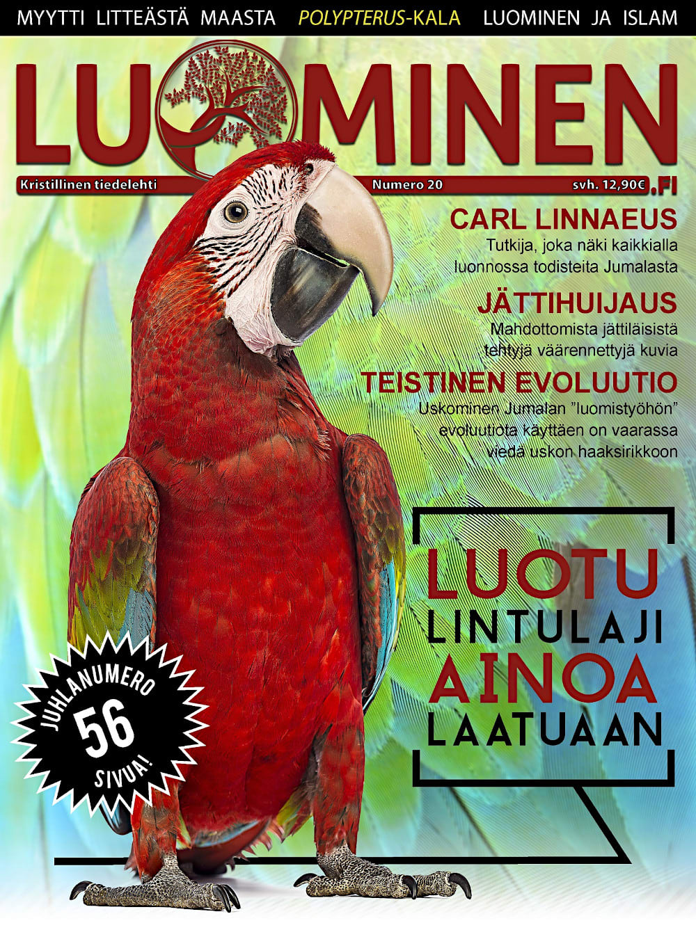 Luominen 20 kansikuva