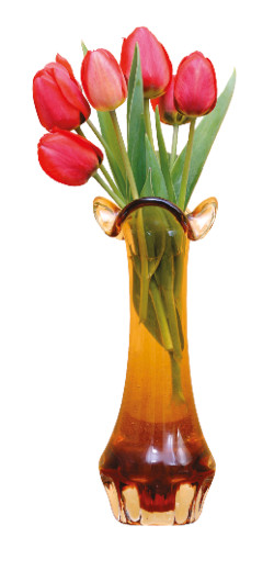 Kukkamaljakko, jossa punaisia tulppaaneja. Kuva ©: iStockphoto