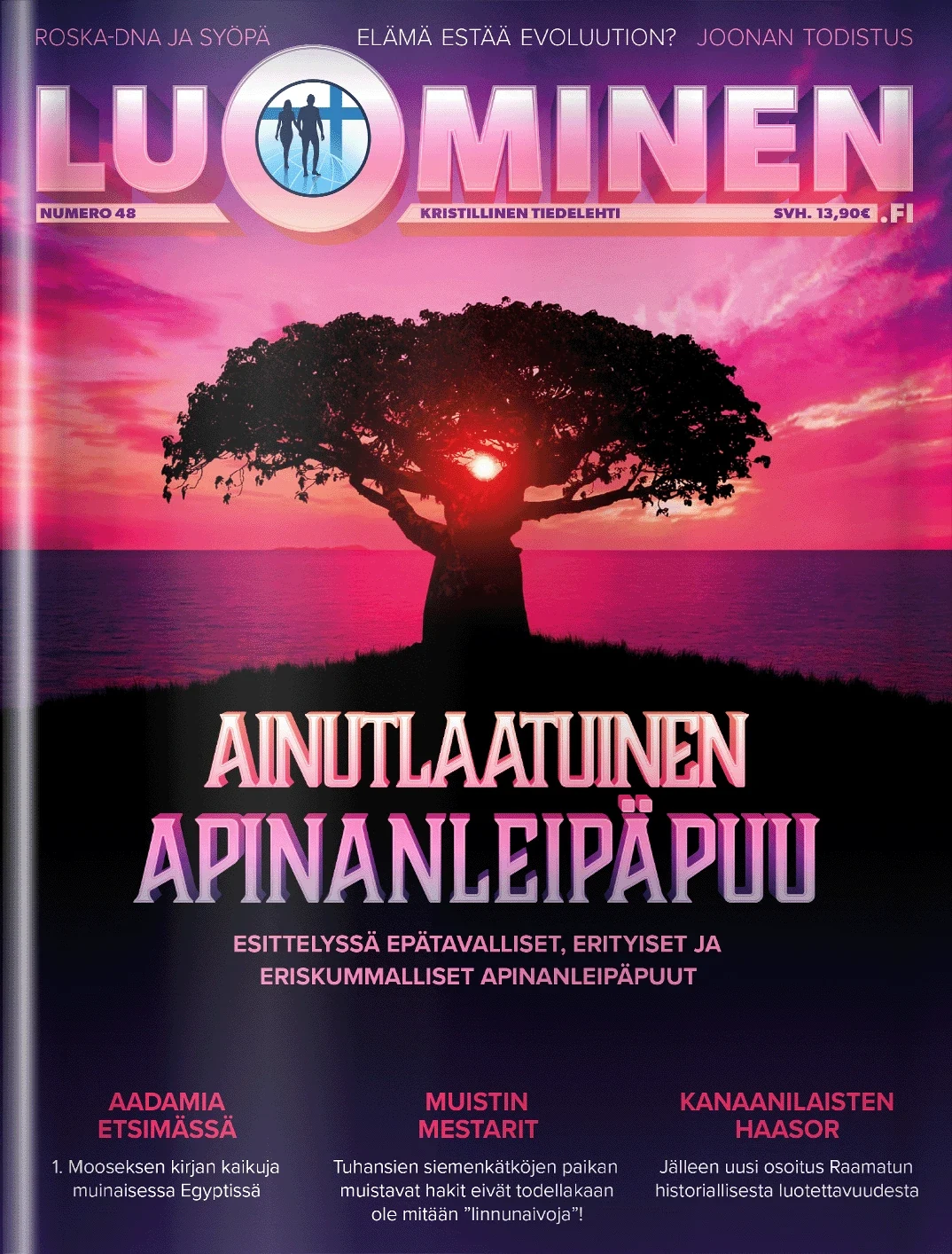 Artikkeli on julkaistu Luominen-tiedelehdessä 48