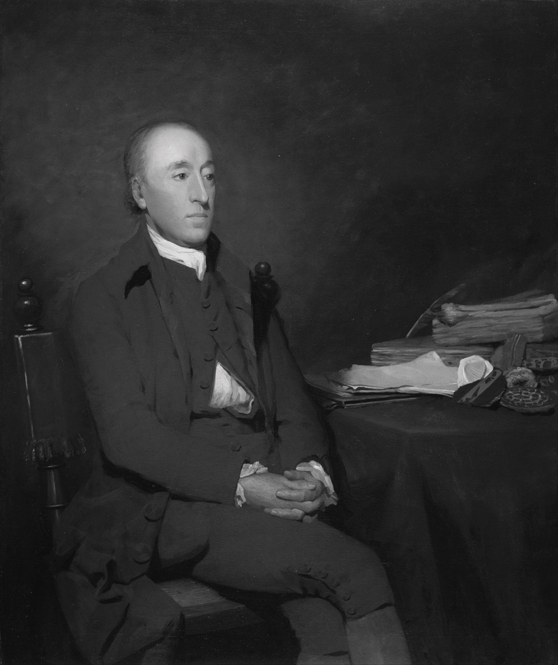 James Hutton Sir Henry Raeburnin maalaamana vuonna 1776