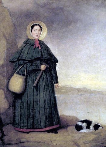 maalaus Mary Anningistä (WikiCommons) maalaus Mary Anningistä (WikiCommons)