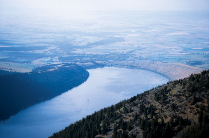 Wallowa-järven pääte- ja reunaharju