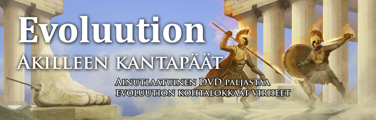 Evoluution Akilleen kantapäät - Ainutlaatuinen uusi kirja ja DVD paljastavat evoluution kohtalokkaat virheet