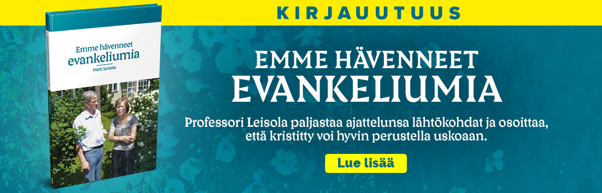 Emme hävenneet evankeliumia