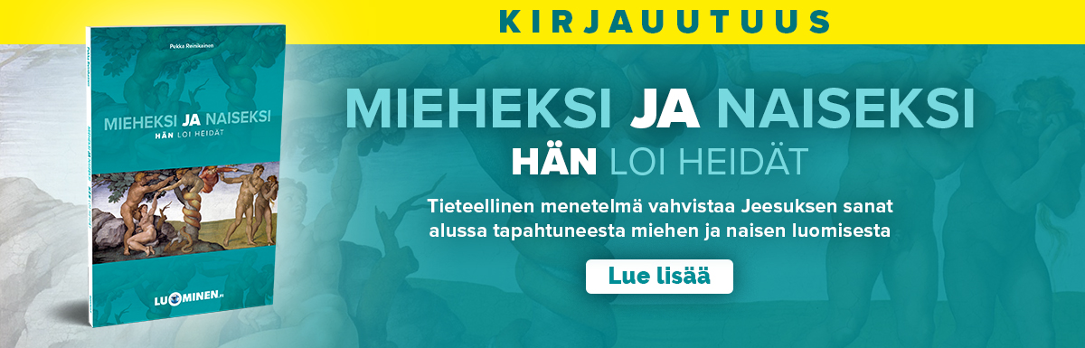 Mieheksi ja naiseksi Hän loi heidät -kirja