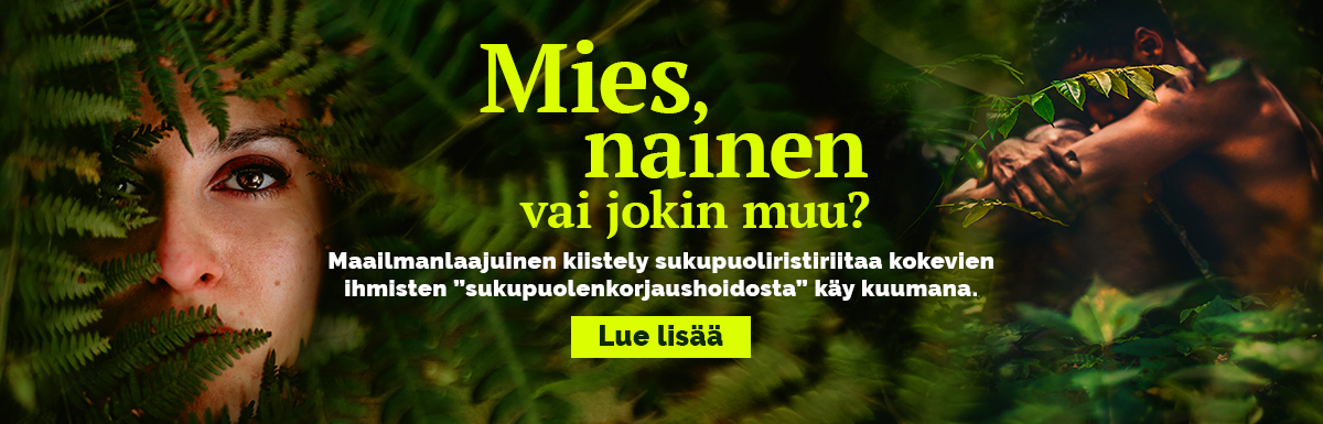 Mies, nainen vai jokin muu?