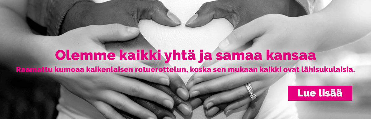 Yhtä ja samaa kansaa - kaikki kansat ovat lähisukulaisia